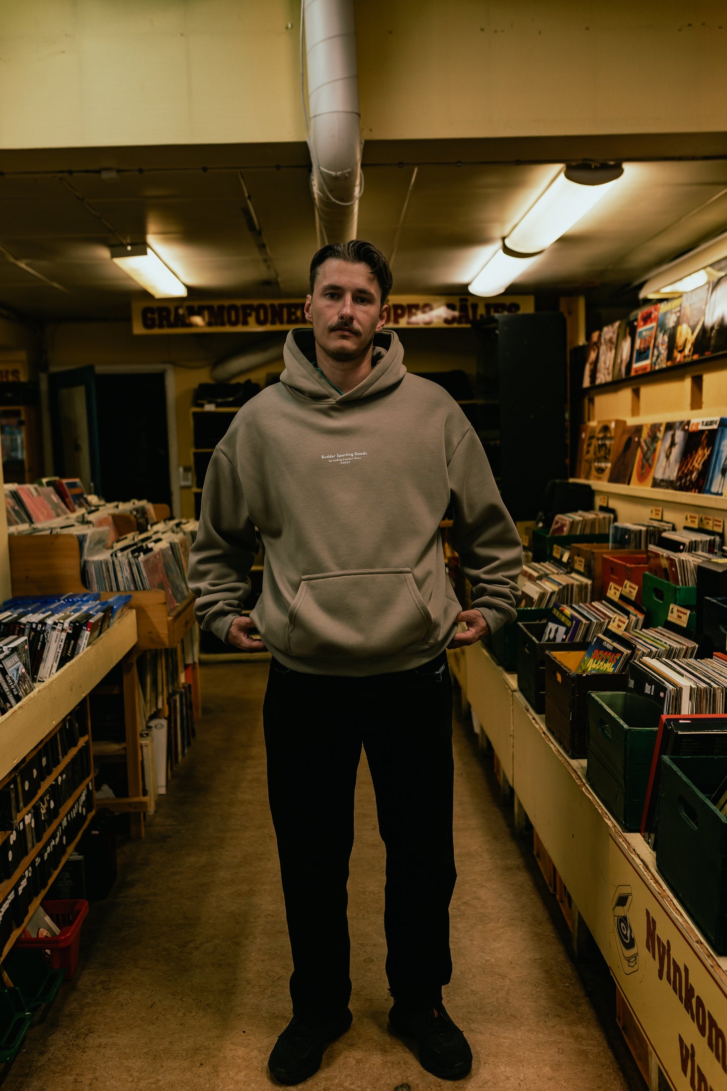 Budder Sporting Goods Olive Hoodie