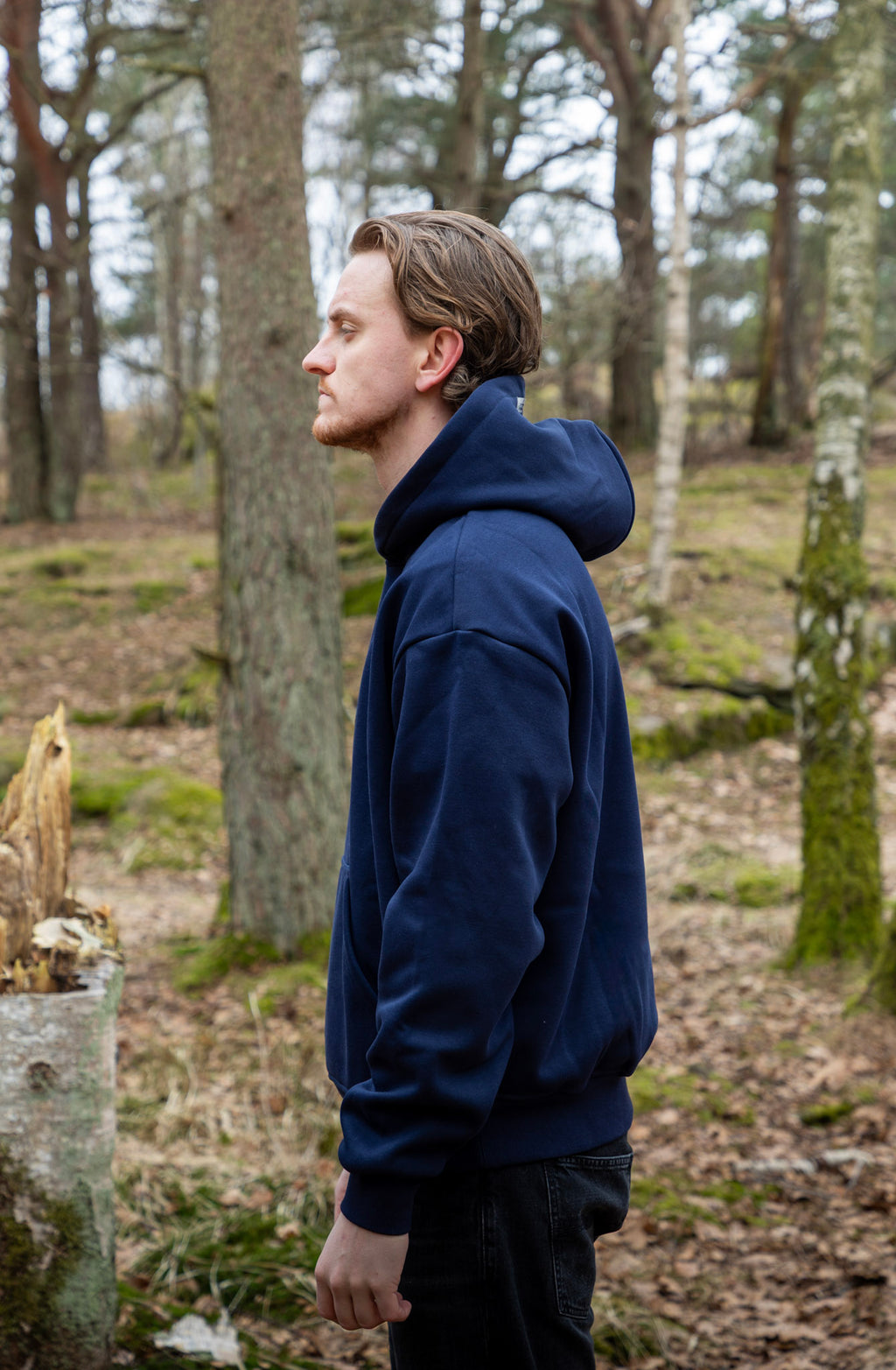 Budder Sporting Goods Navy Blue Hoodie