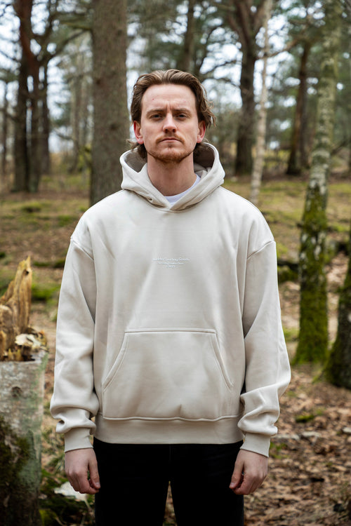 Budder Sporting Goods Beige Hoodie