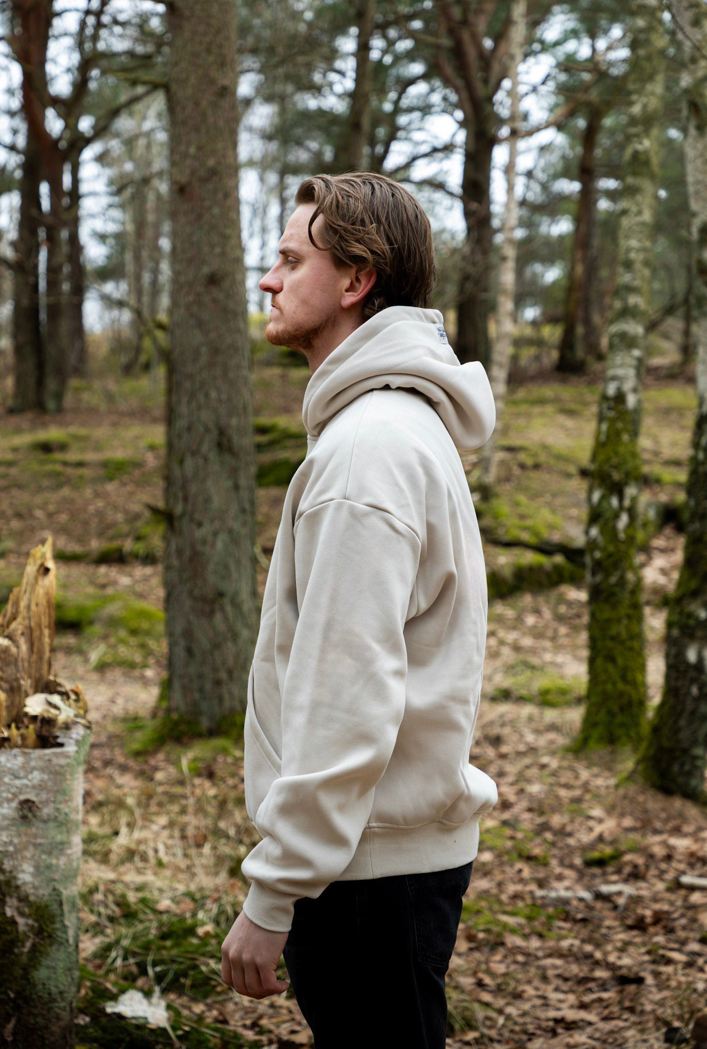 Budder Sporting Goods Beige Hoodie