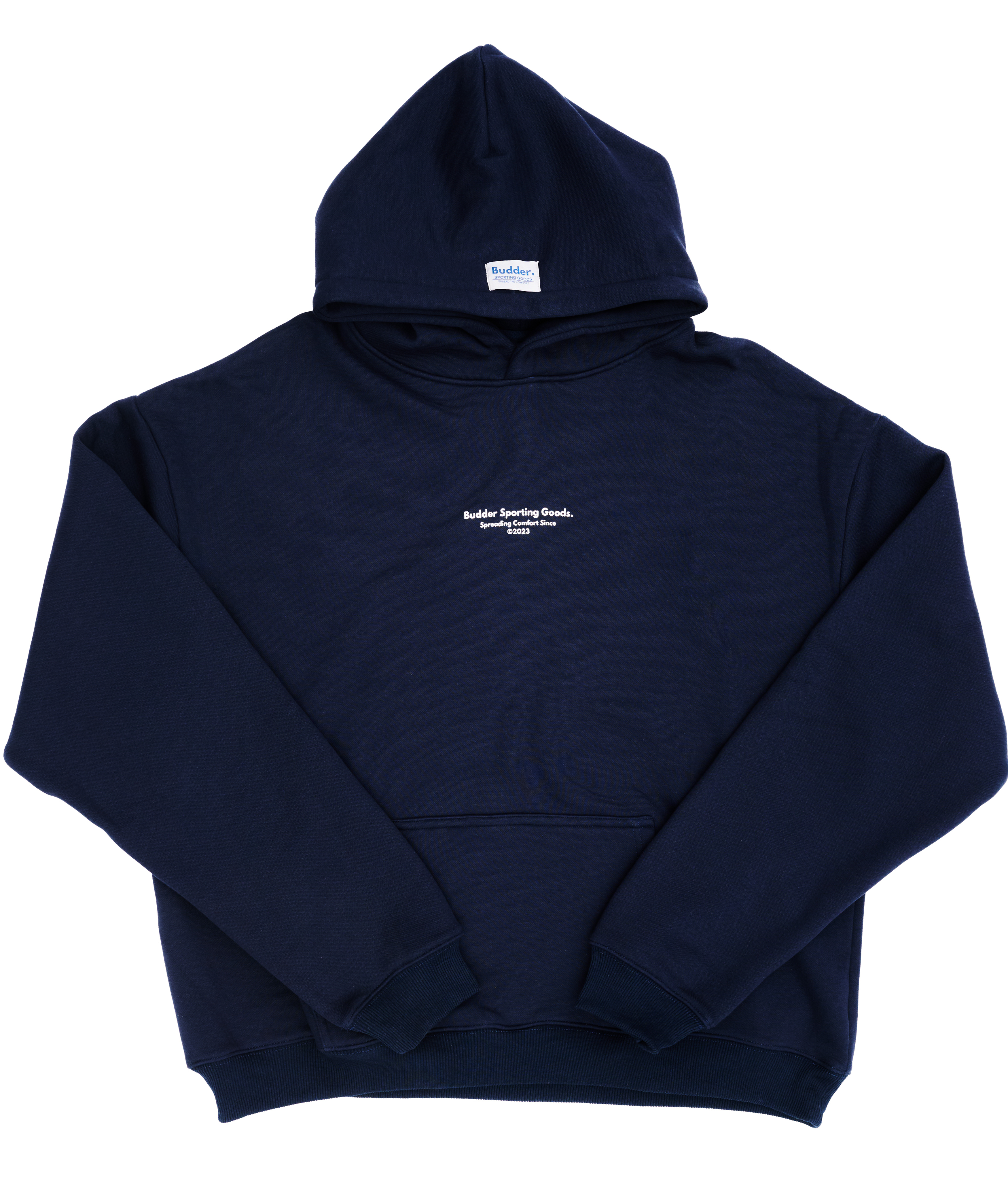 Budder Sporting Goods Navy Blue Hoodie