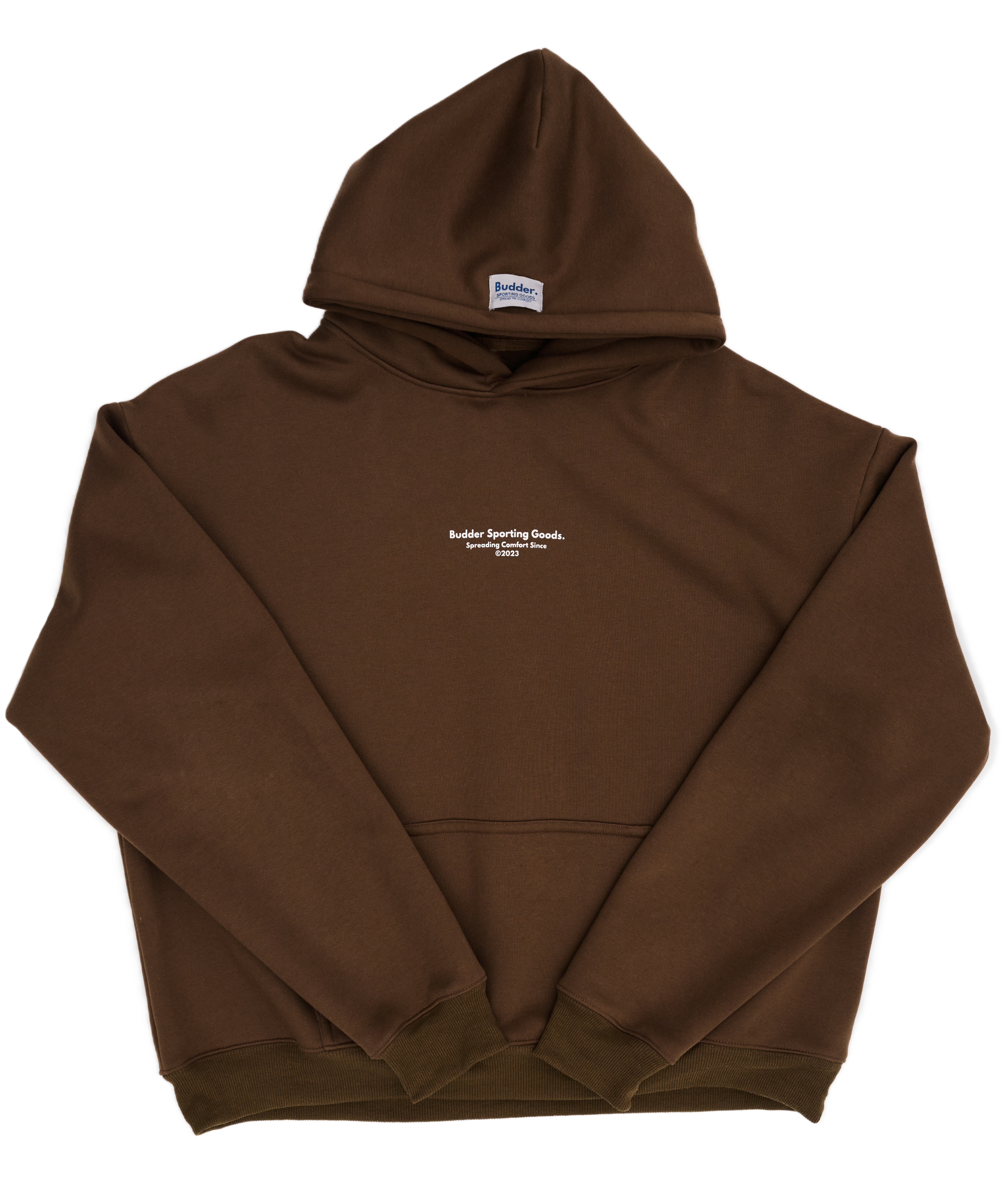 Budder Sporting Goods Brown Hoodie