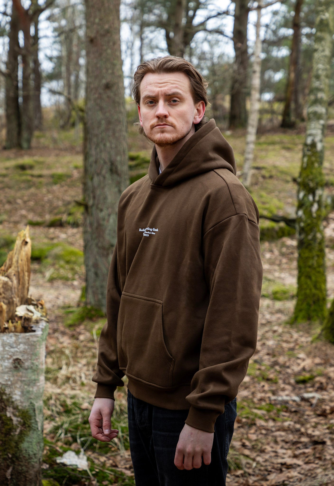 Budder Sporting Goods Brown Hoodie