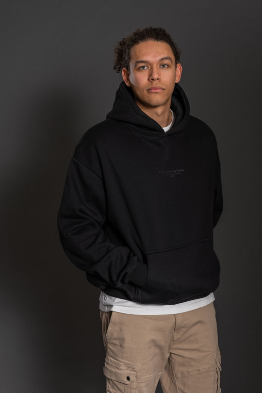 Budder Sporting Goods Black Hoodie