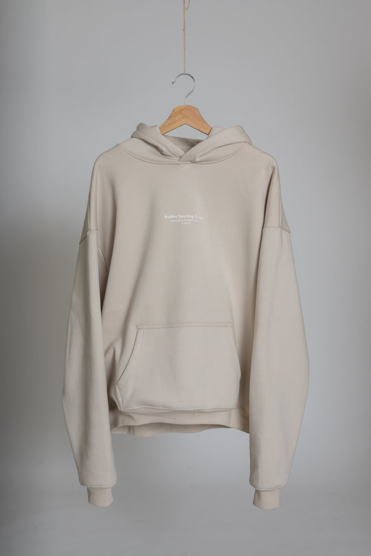 Budder Sporting Goods Beige Hoodie