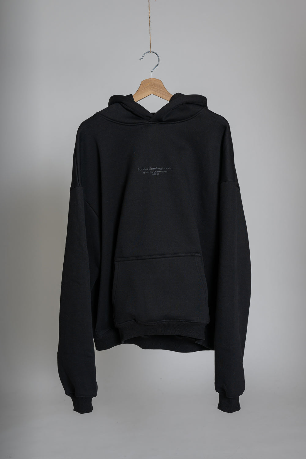 Budder Sporting Goods Black Hoodie