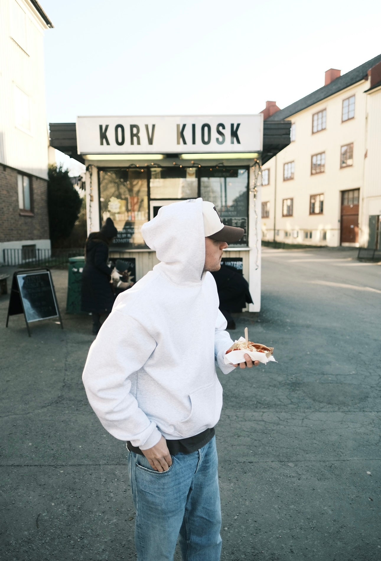 Budder Sporting Goods Grey Hoodie