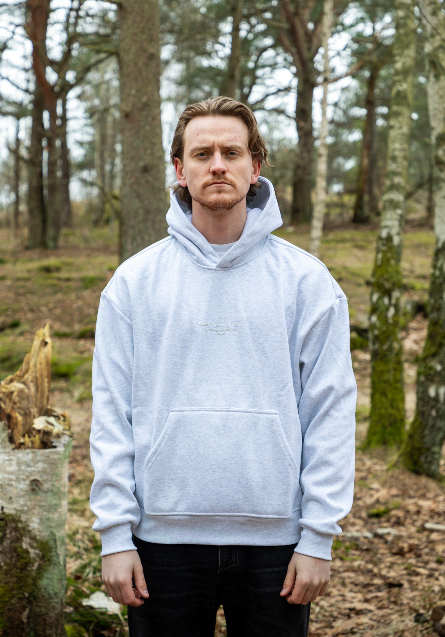 Budder Sporting Goods Grey Hoodie