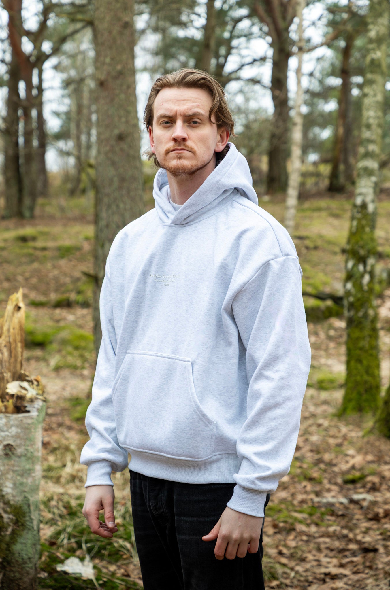 Budder Sporting Goods Grey Hoodie