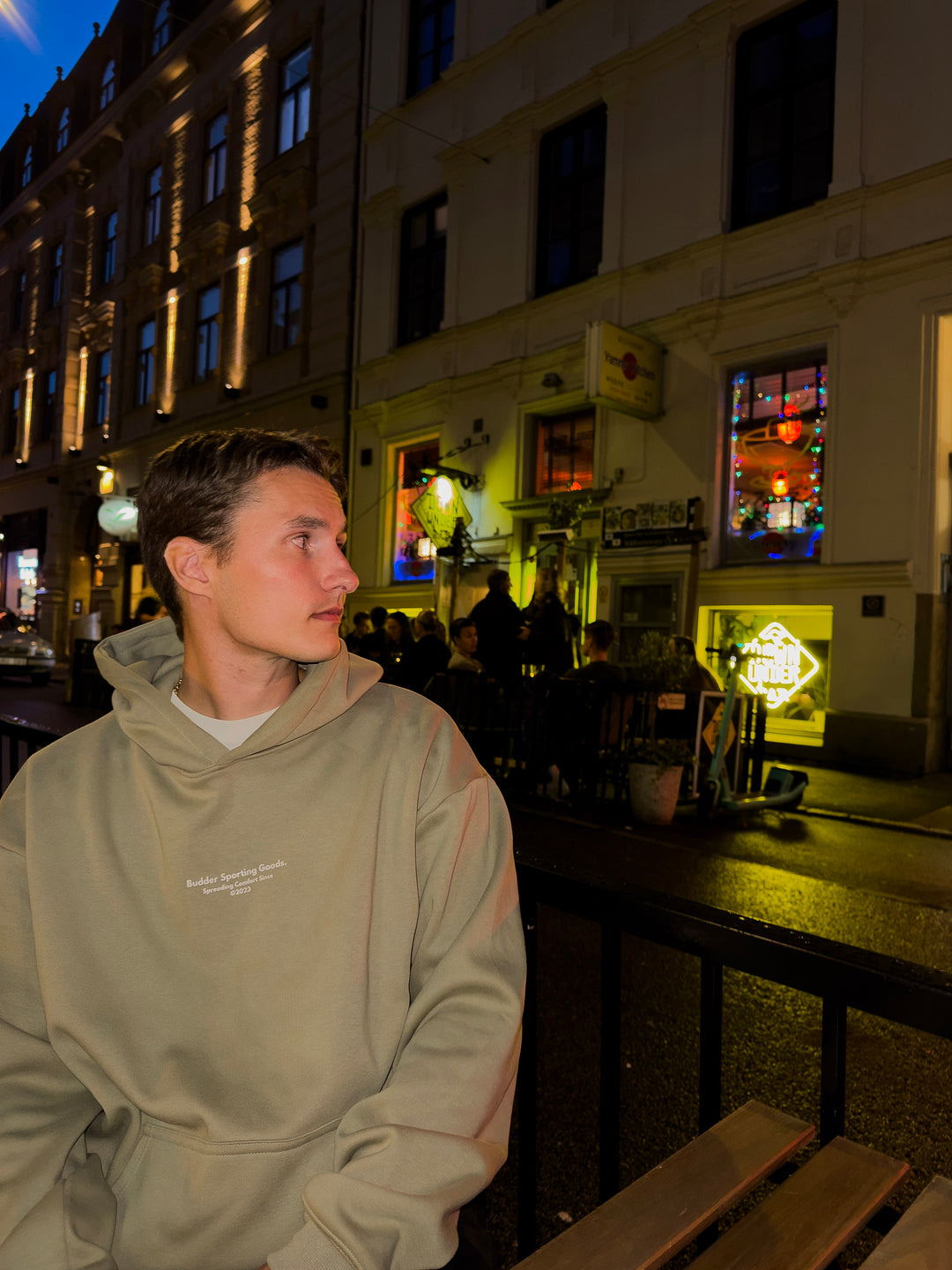 Budder Sporting Goods Green Hoodie