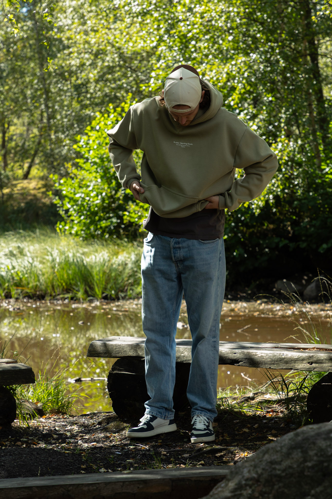 Budder Sporting Goods Green Hoodie