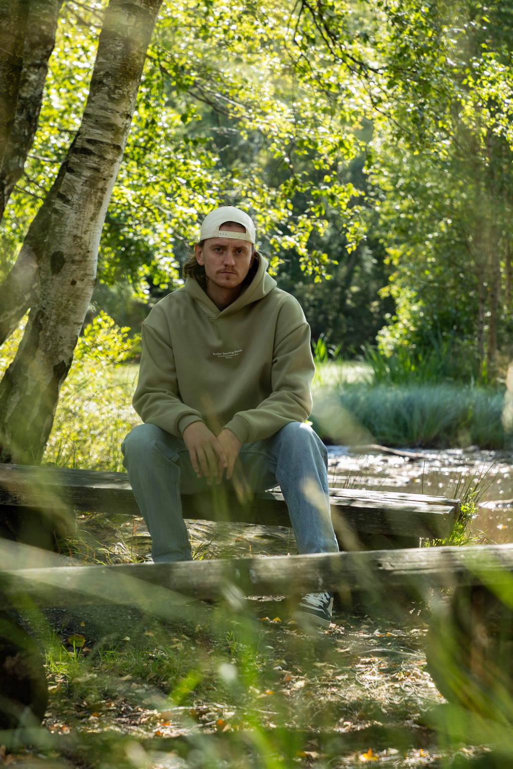 Budder Sporting Goods Green Hoodie