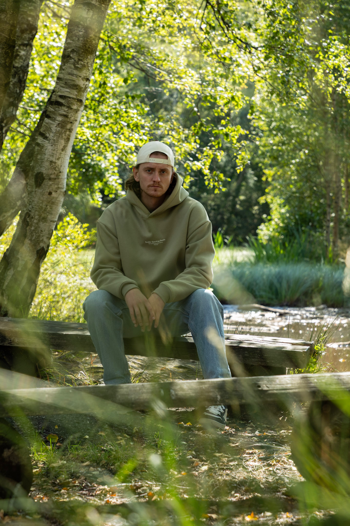Budder Sporting Goods Green Hoodie