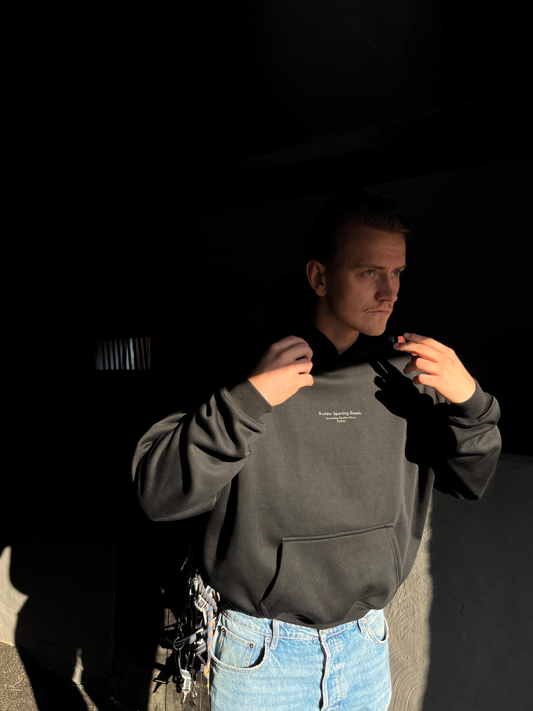 Budder Sporting Goods Black Hoodie