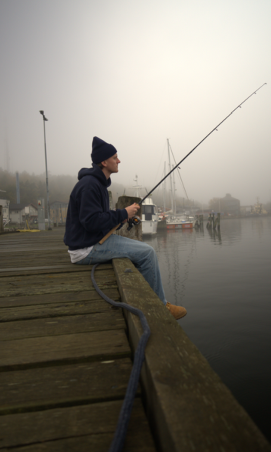 Budder Sporting Goods Navy Blue Hoodie