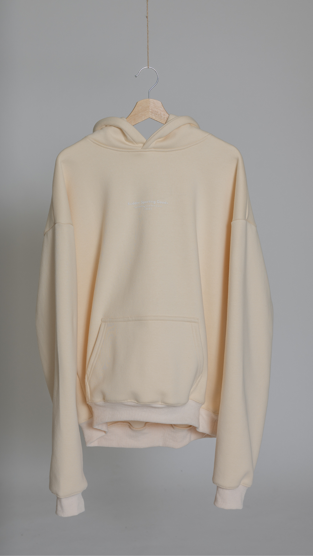 Budder Sporting Goods Créme Hoodie