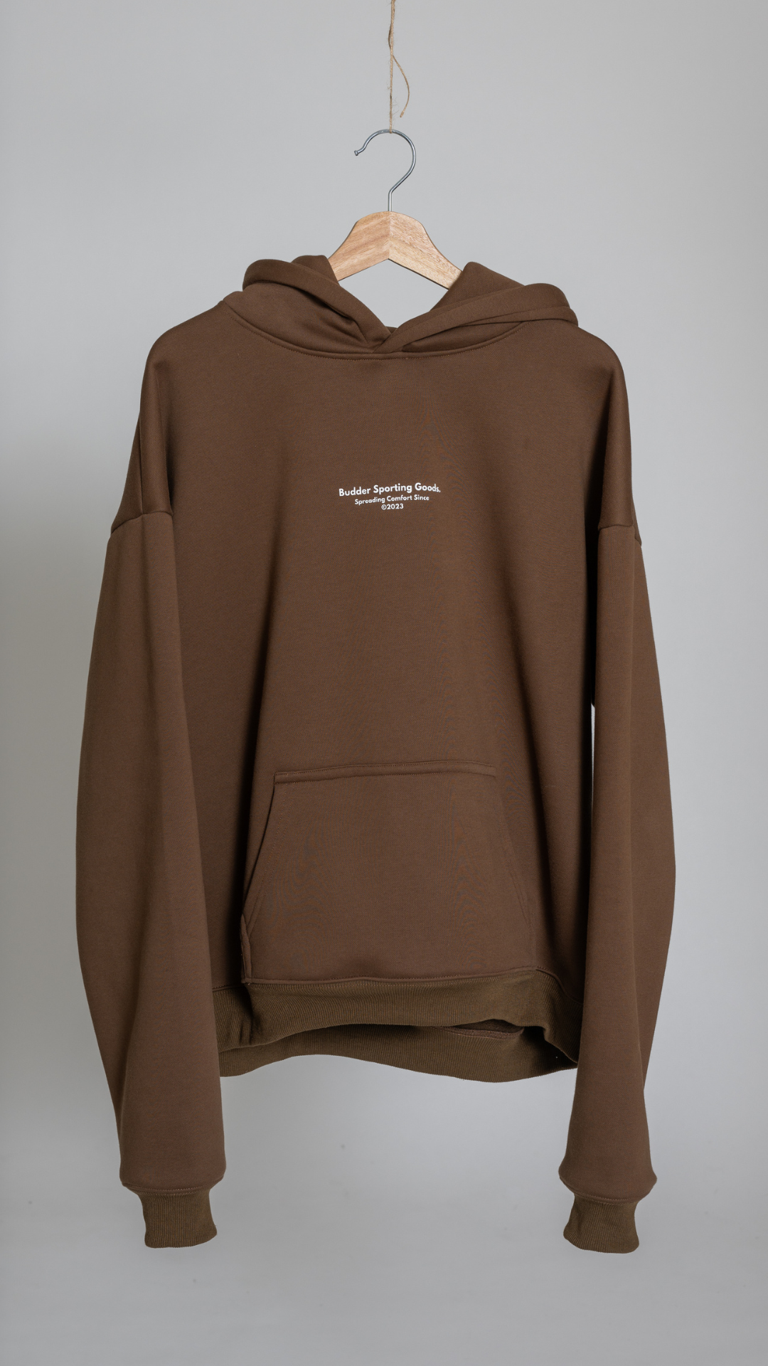 Budder Sporting Goods Brown Hoodie