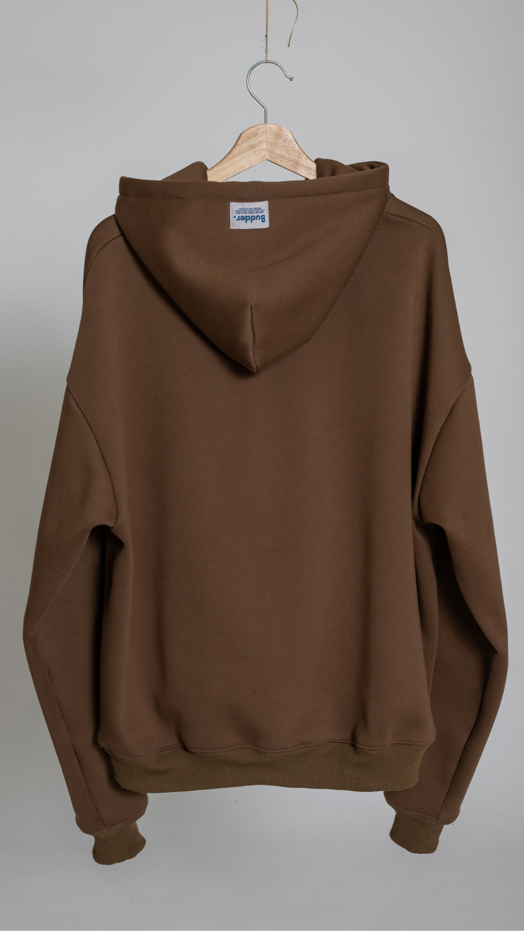 Budder Sporting Goods Brown Hoodie