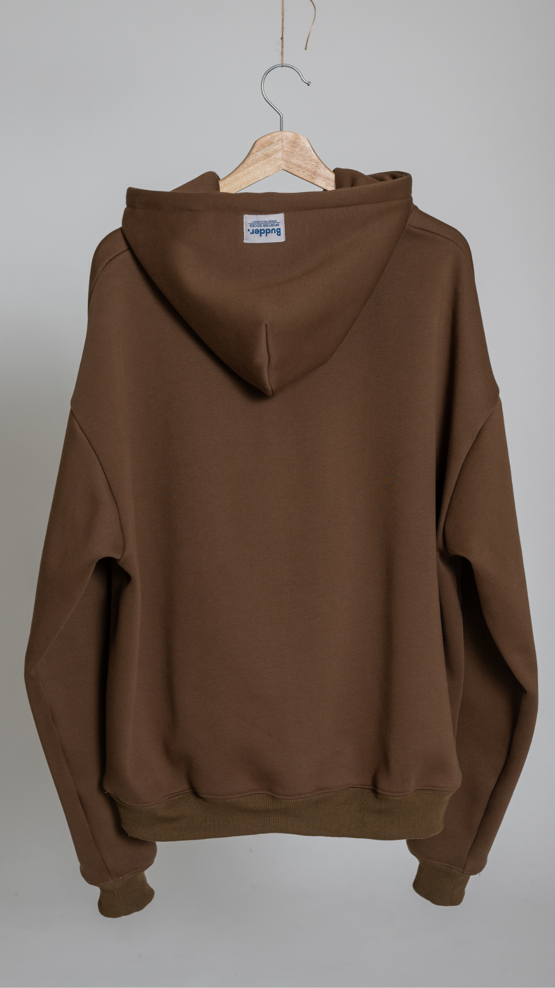 Budder Sporting Goods Brown Hoodie