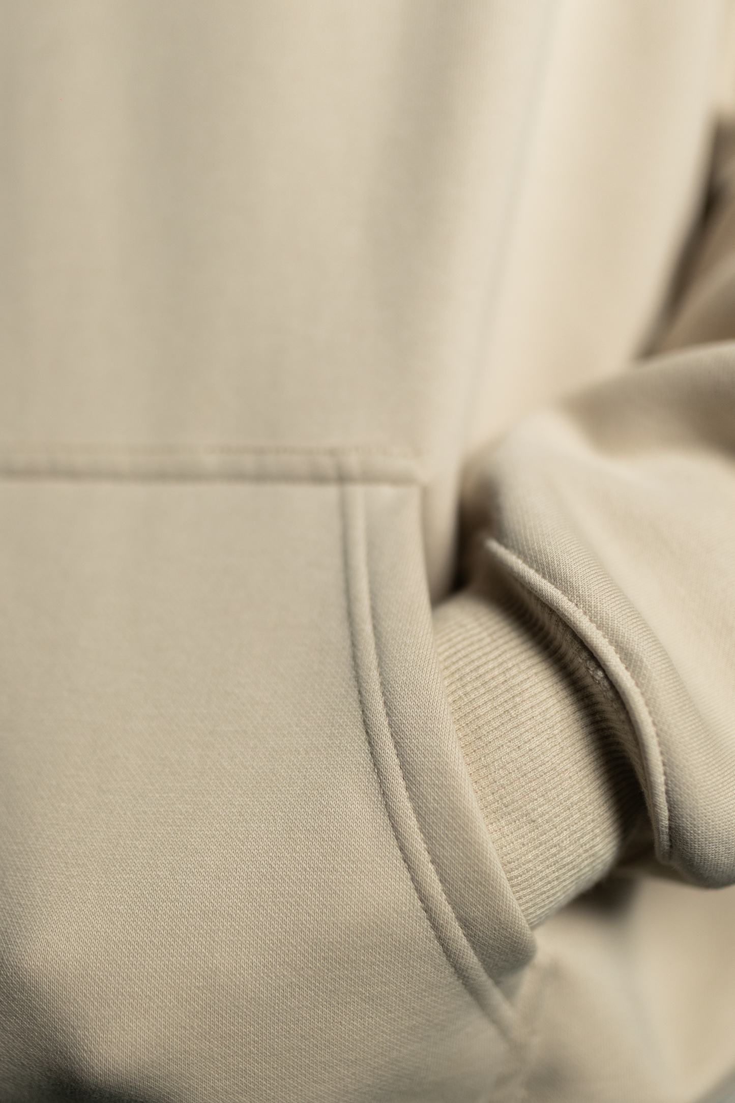 Budder Sporting Goods Beige Hoodie