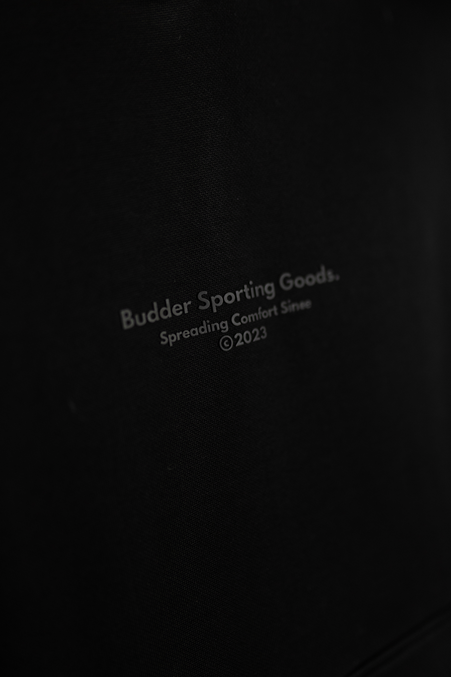 Budder Sporting Goods Black Hoodie