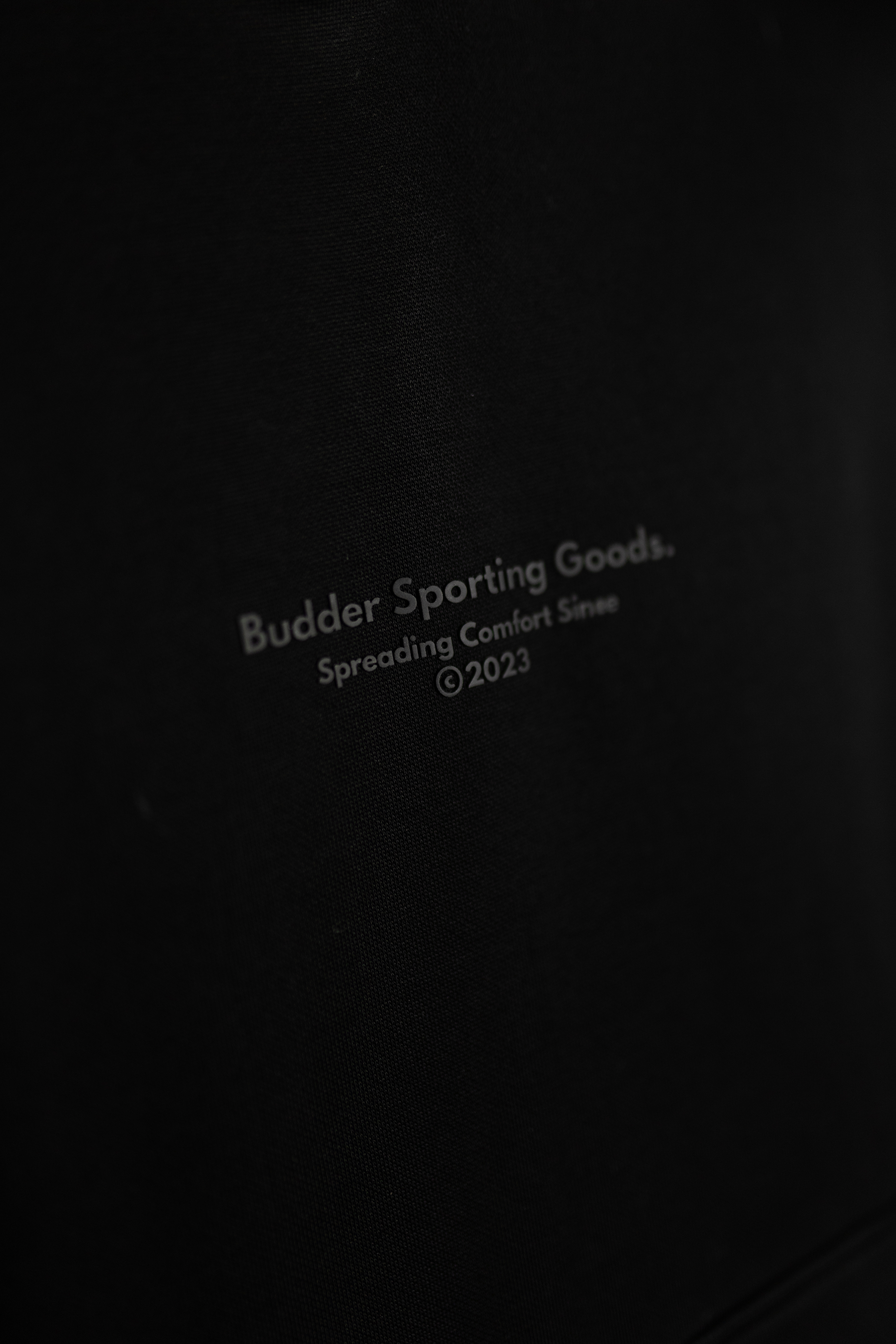Budder Sporting Goods Black Hoodie