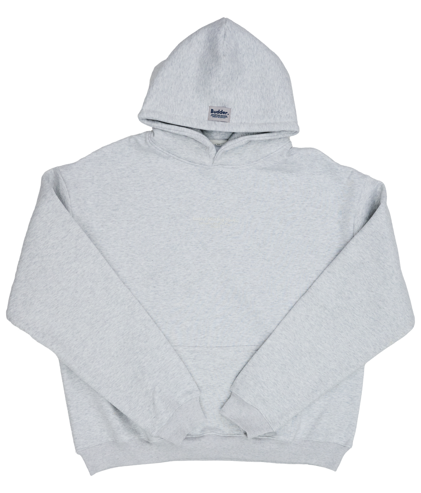 Budder Sporting Goods Grey Hoodie